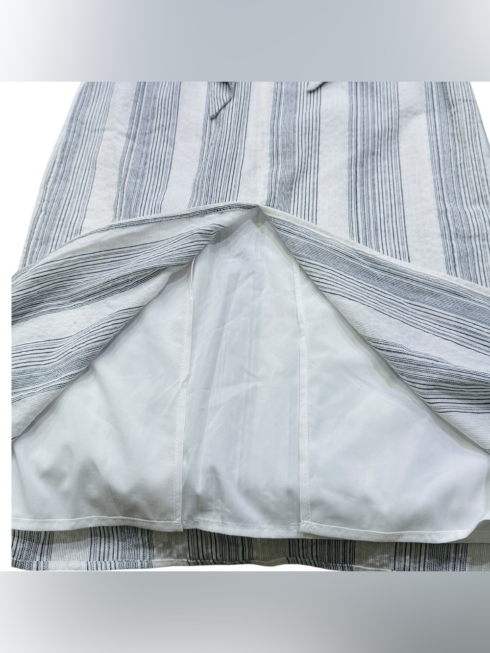NWT! Bishop + Young Maldive Dress Blue & White Stripe - XS - Picture 9 of 13